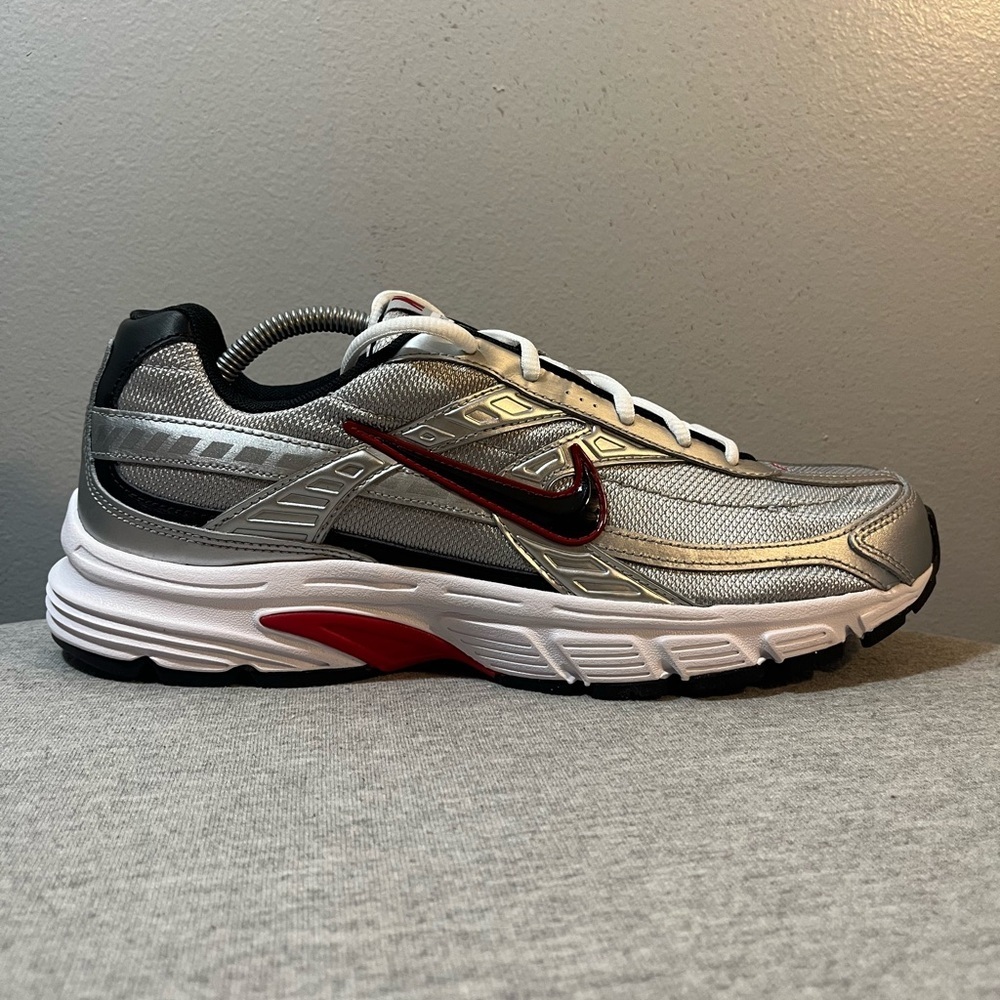 Nike Initiator Metallic Sliver Black-White Men's Shoe Size 11 394055-001​​